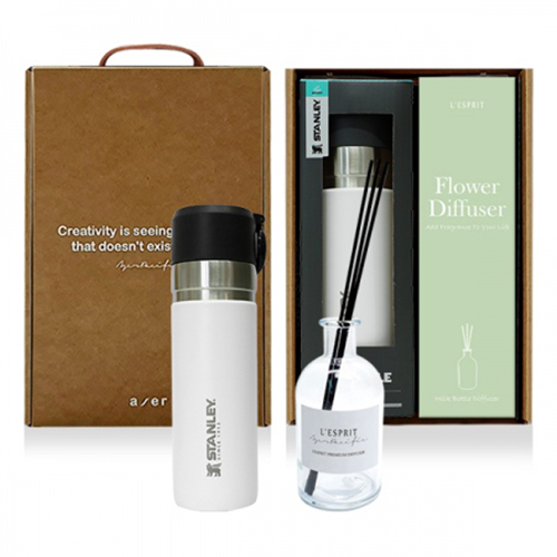 레스쁘리 고급 우유병 디퓨저세트 RR (디퓨저 BASIC 150ml+스탠
