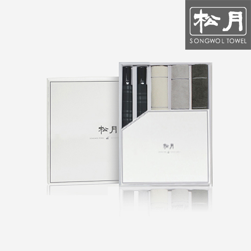 송월 3단 모던체크 2p + 카운테스마라 라인체크160g 3p