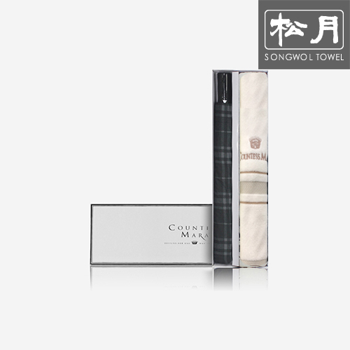 송월 2단 모던체크 1p + 카운테스마라 센치150g 1p