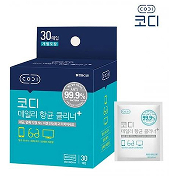 코디 향균클리너 티슈 (30개입)