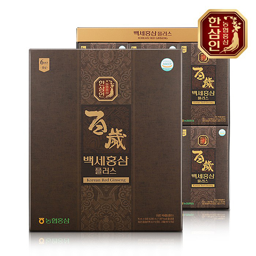 [한삼인] 백세홍삼플러스 70ml x 60포