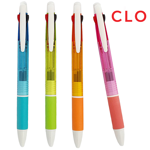 클로그립 3색볼펜 1.0mm (초저점도/독일잉크)