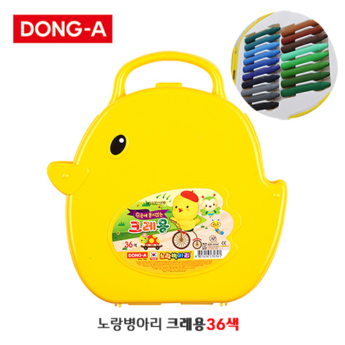 동아 노랑병아리 크레용 36색 (국산)