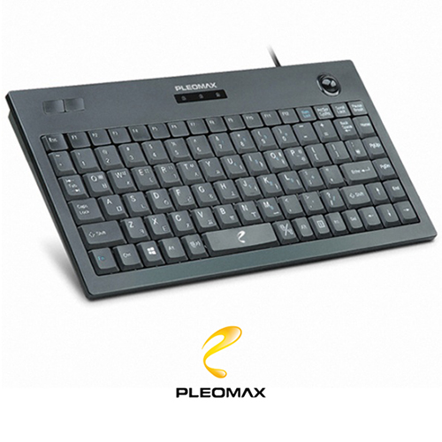 PLEOMAX 플레오맥스 PTK-150 유선 트랙볼 키보드