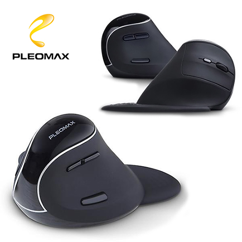 PLEOMAX 플레오맥스 MOC-ER650 인체공학 버티컬 무선 마우스