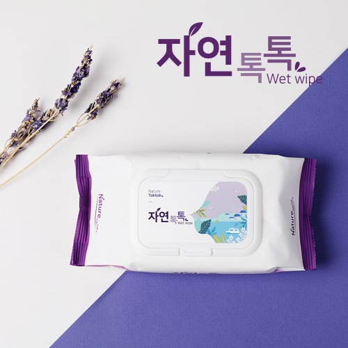 80매 자연톡톡 물티슈