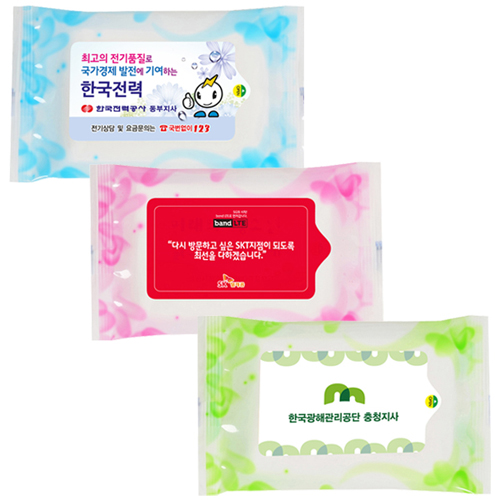 20매 파스텔 3종 물티슈