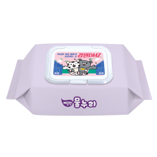 50매 라벤다 무광 물티슈 (캡형)