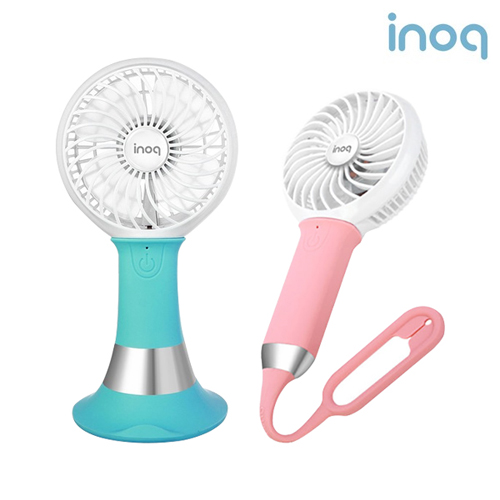 이노크아든 휴대용 멀티 핸디 선풍기(손잡이+거치대+스트랩)