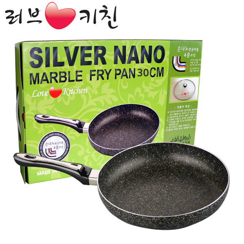 러브키친 향균양면마블 후라이팬 30cm