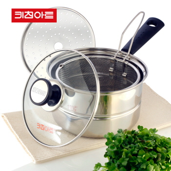 키친아트 미니찜 / 국수냄비 16cm