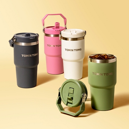 탐앤탐스 트레블 650ml 텀블러 [4컬러중 택1]