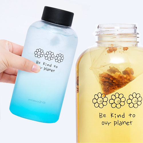 납작보틀 에코젠보틀 500ml (PP뚜껑)