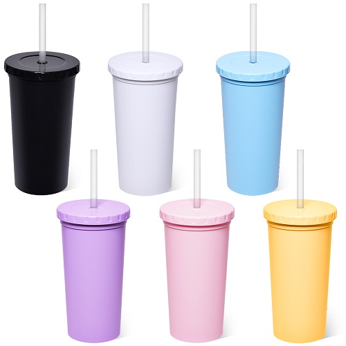리유저블 원컬러 빨대텀블러 (빨대포함) 500ml