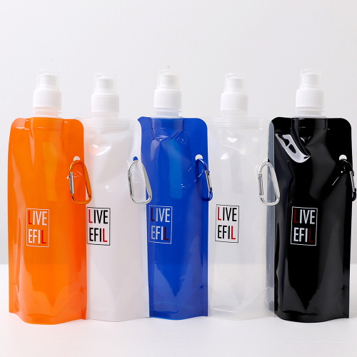 라이브에필 접이식 보틀 500ml