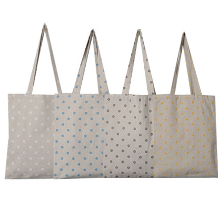 린넨 꽃무늬 에코백 (32*37cm)