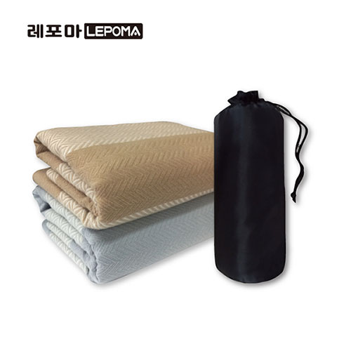 레포마 울 wool 원통 항공담요