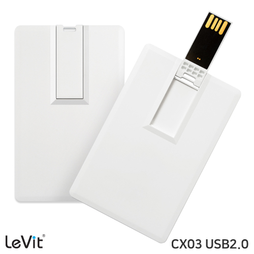 레빗 CX03 카드형 2.0 USB메모리 4~128GB