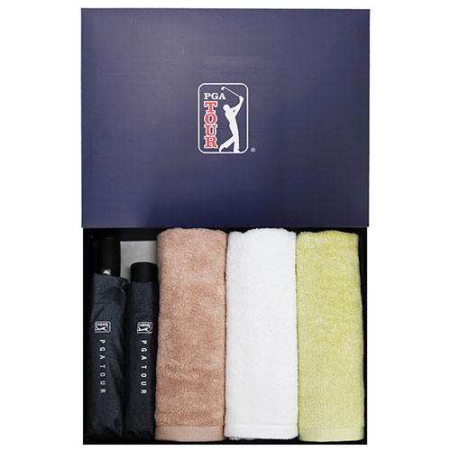 PGA 3단수동+3단7K완전자동 블랙메탈+180g모달타올3P 세트 (소)