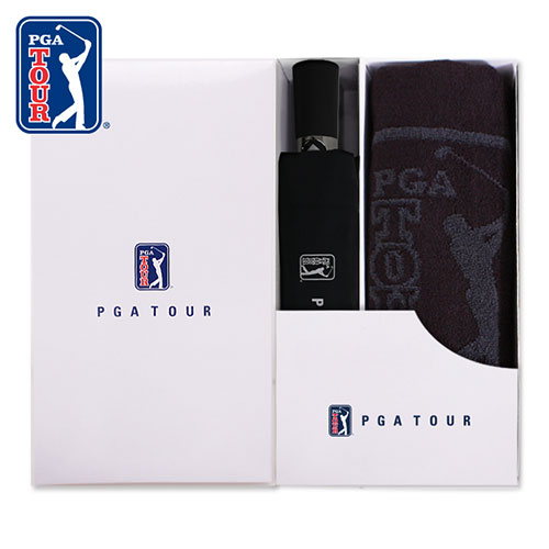 PGA 3단7K 완전자동 무지+170g죽사타올 세트