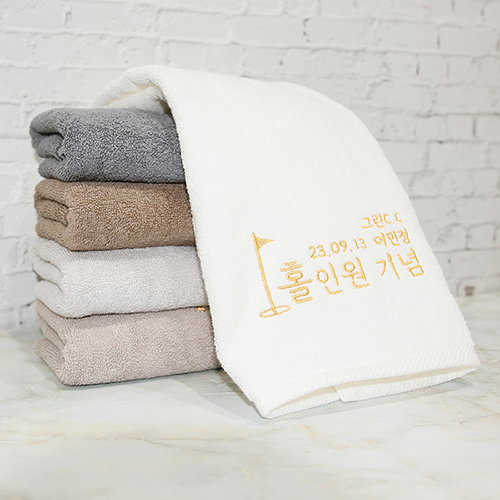 송월타올 홀인원 맞춤 기념수건 150g