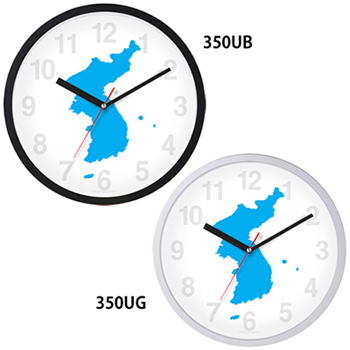 한반도통일 무소음벽시계 350UB 350UG