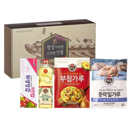 백설 고귀한선물 4종 선물세트
