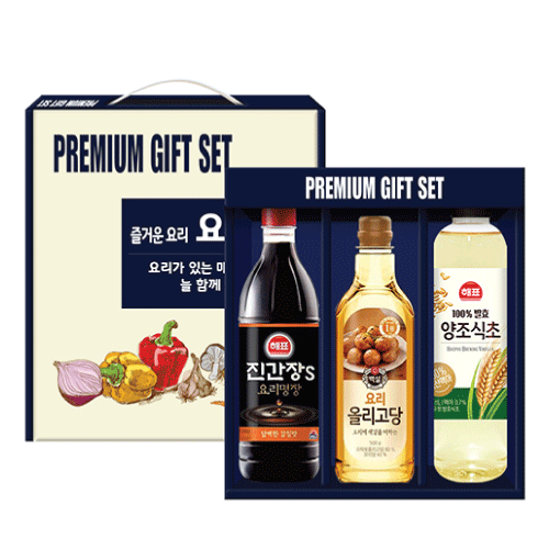 요리 3종 B세트 (간장+올리고당(or맛술)+식초)