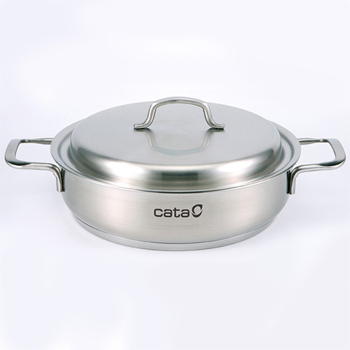 카타 바닥 삼중 스텐냄비(1PLY) 24cm 전골냄비