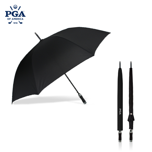PGA 70폰지FRP_블랙 장우산(방풍기능)