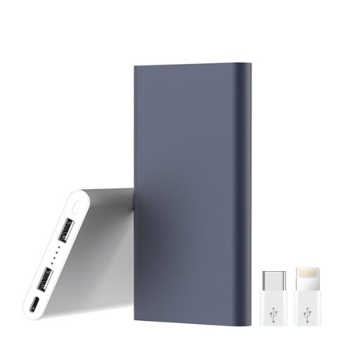 [프라임]올인원 2포트 메탈 보조배터리 10000mAh