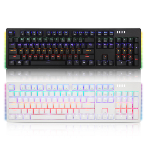 앱코 해커 K515 축교환 측면 RGB 라이팅 이중사출 게이밍 기계식 키