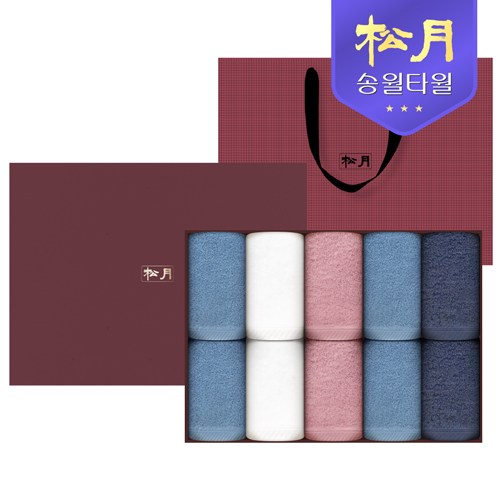 송월 40수 크라운 180g 10P 고급 선물세트