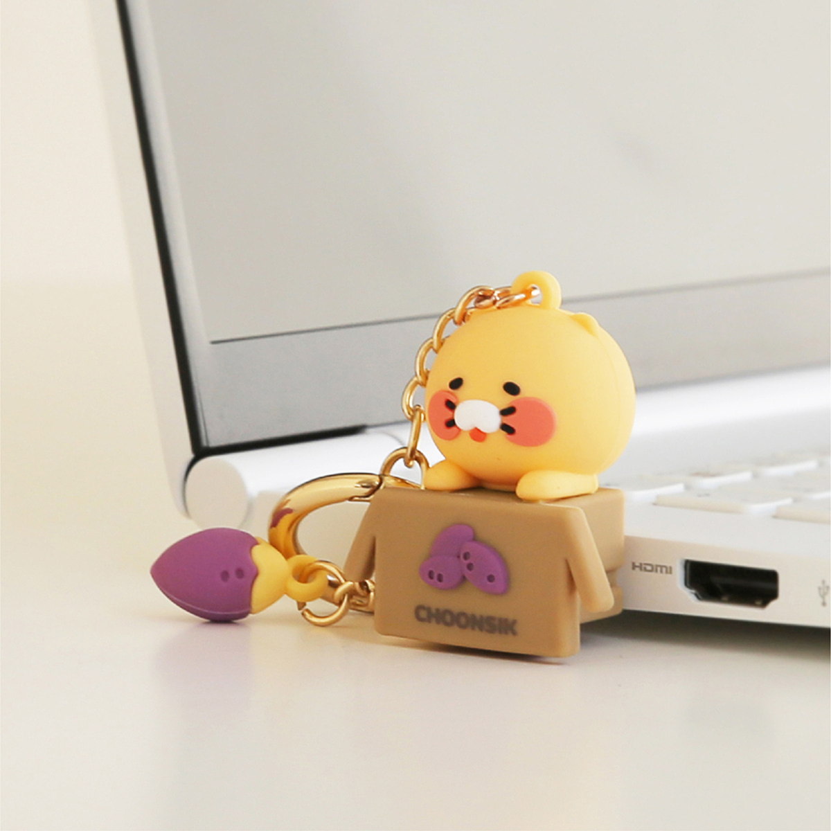 [카카오프렌즈] 춘식이 피규어키링 USB 32G 상자