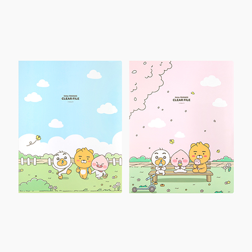 [카카오프렌즈] 리틀프렌즈 40P 클리어 파일