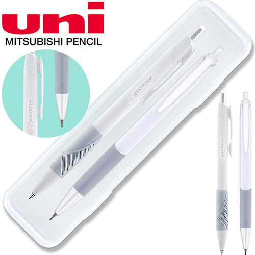 uni 제트스트림 150C 볼펜 0.7mm (화이트) + 제타 샤프 0.
