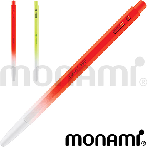 모나미 153 네온 볼펜 0.7mm