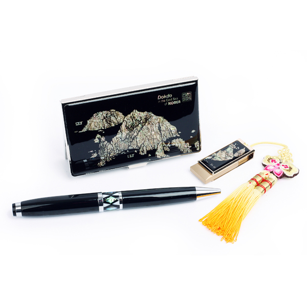 자개 USB 3종세트(독도)-(8G~32G)