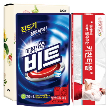 비트액체 빨아쓰는키친타올 2종