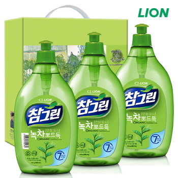 유기농 참그린500용기3P 3종