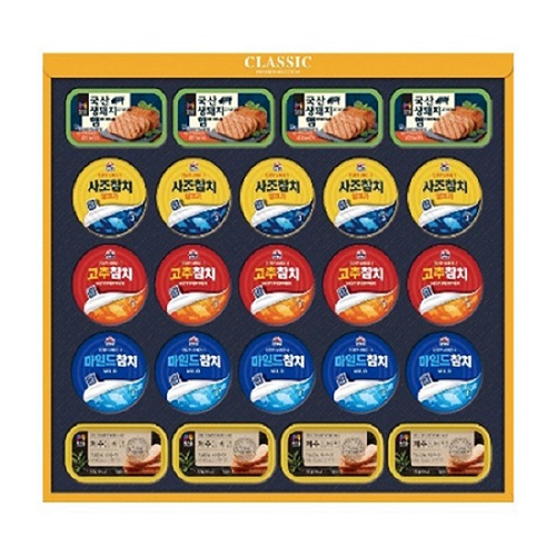 햄복합 81호 사조참치 목우촌 선물세트 (쇼핑백포함)