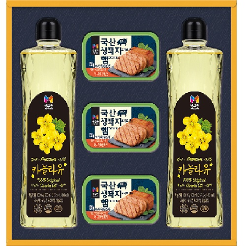 햄복합 26호 목우촌햄 카톨라유 선물세트 (쇼핑백증정)