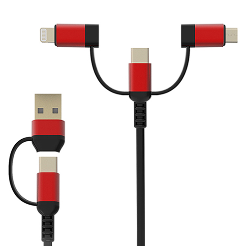 얼티밋 60W 급속충전 5in1 멀티 젠더 케이블