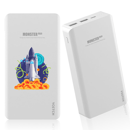 요이치 몬스터 라이트 USB 멀티 충전 보조배터리 10W 20,000mA