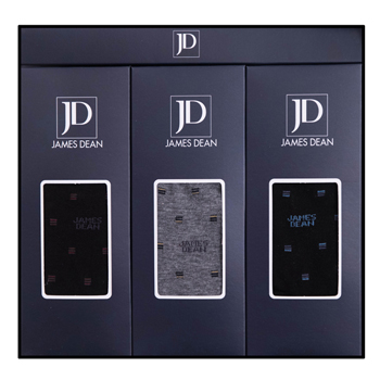 JD 사각체크 신사양말 3족세트