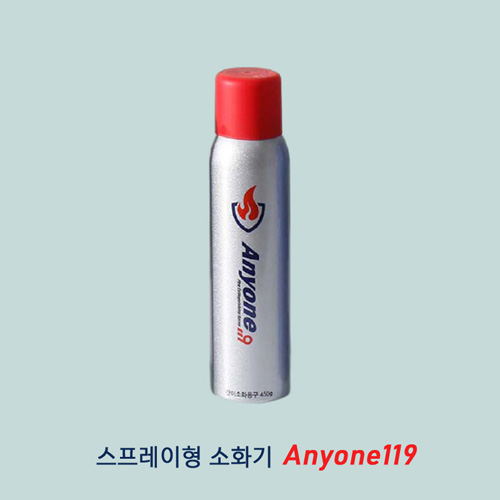 스프레이형 소화기 애니원 119 중 450g