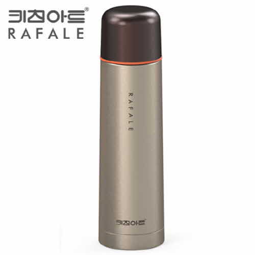 키친아트 라팔 골드메탈 보온보냉병 500ml