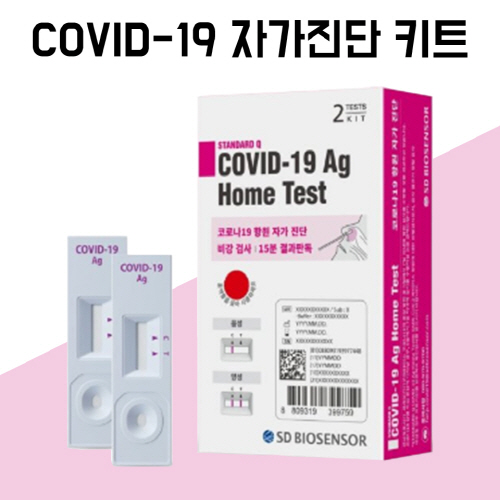 SD바이오센서 코로나19 자가검사키트 2개입