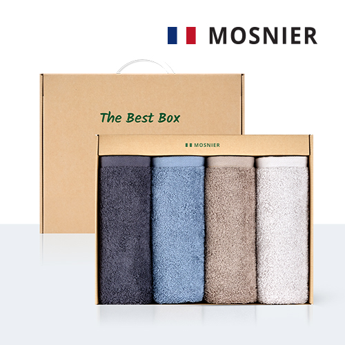 모스니에 코마 170g 타올 4p세트
