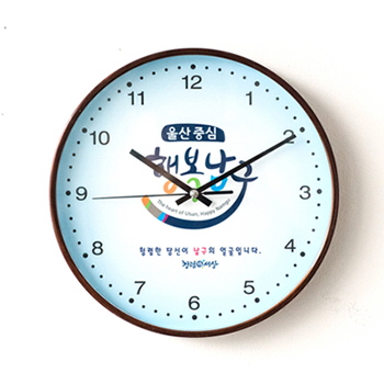 포토 심플벽시계B